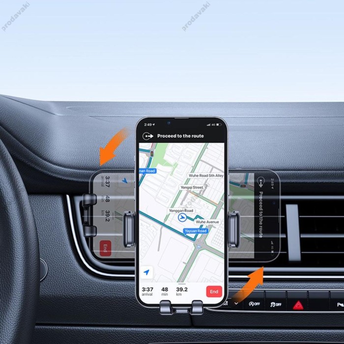 Автомобільний тримач JOYROOM JR-ZS283 Car Phone Holder Mount (Air Vent) Black